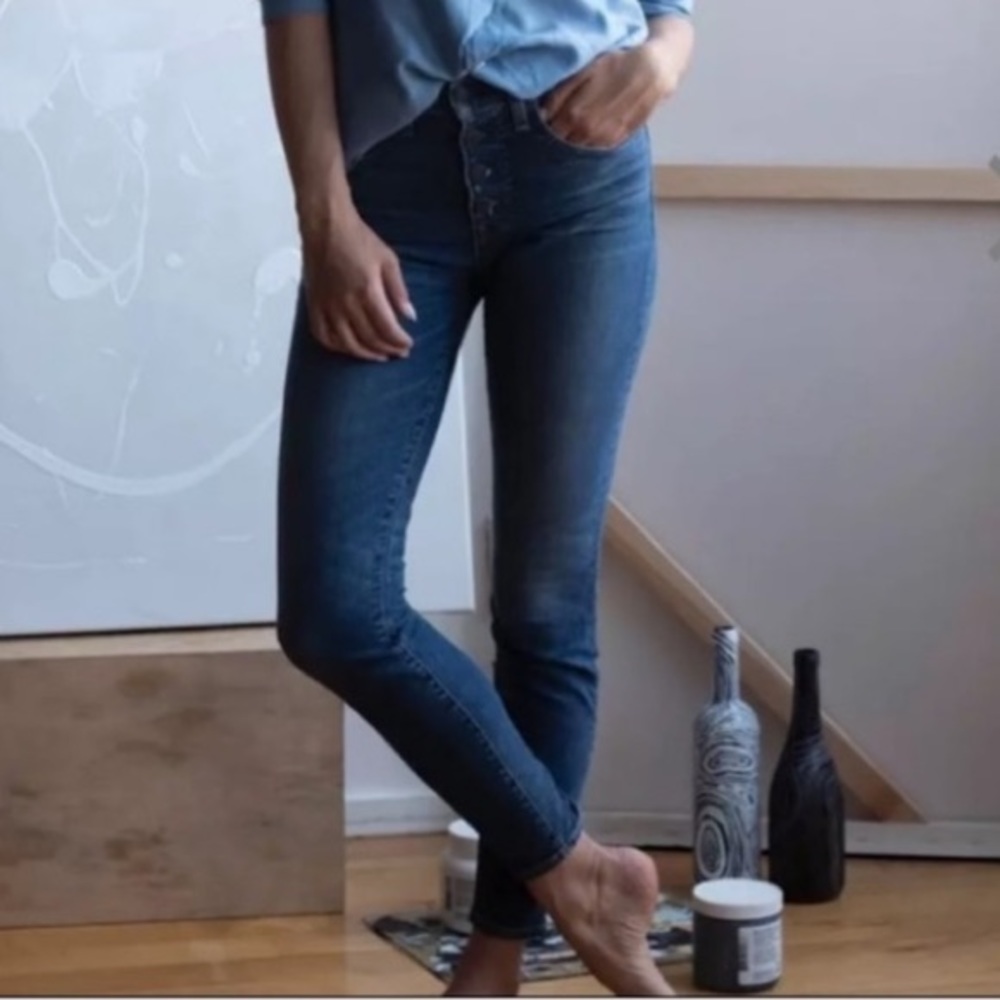 Lucky Brand Bridgette High Rise Ankle Skinny - Picture 1 of 8